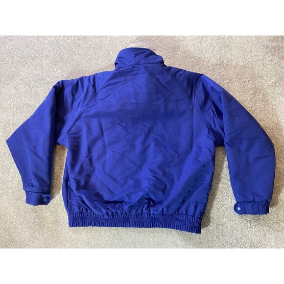 Carhartt Blue Insulated Jacket Zip Closure & Pockets Fleece XL - Picture 2 of 11